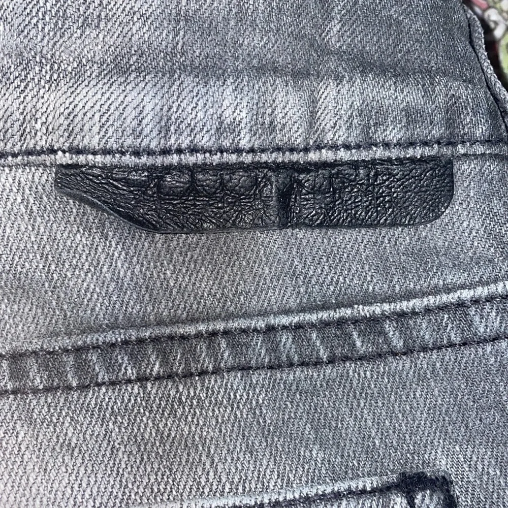 Stella McCartney luxury, grey, super skinny, zipper jeans sz. 29 - Picture 3 of 6